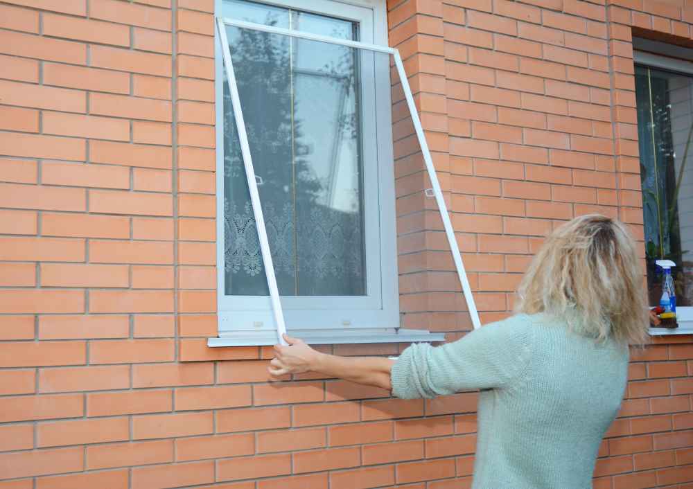 Mosquitera para ventanas abatibles quitar y poner