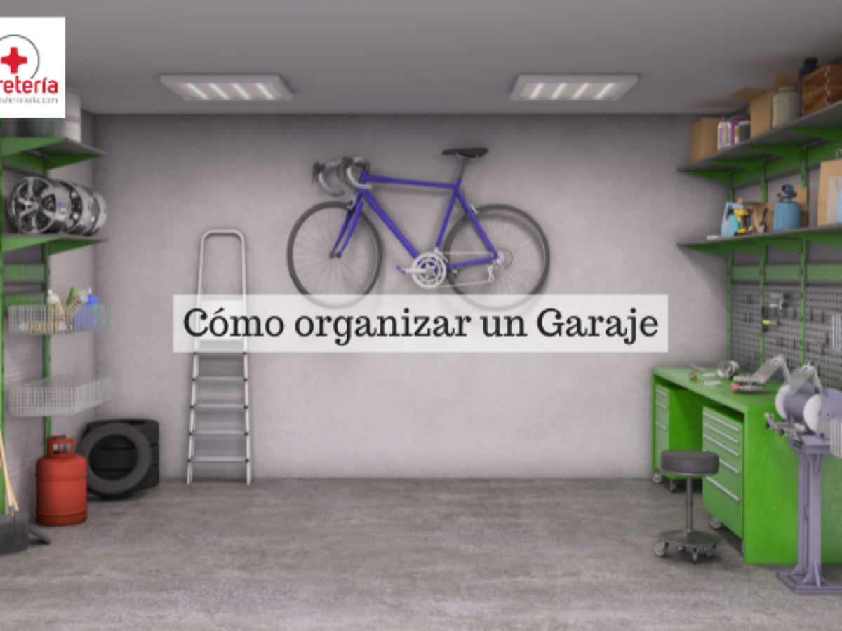 Ideas para organizar y mantener limpio el garaje  Ideas para organizar,  Organizar, Estanterías metálicas